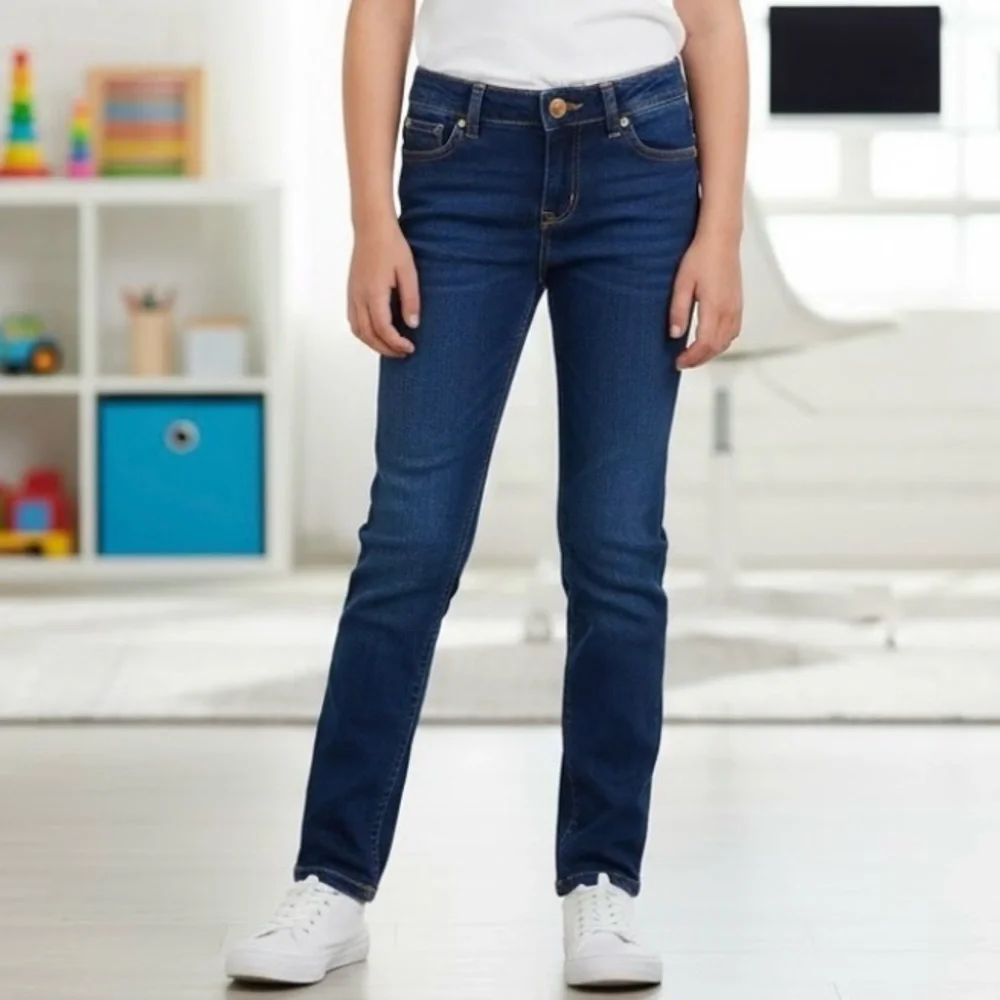 Ralph Lauren Kids Dark Wash Skinny Jeans Girls Size 10